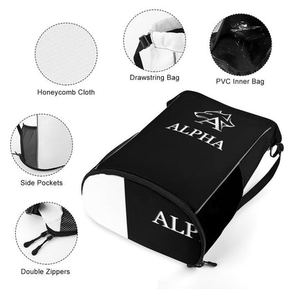 Waffle Cloth Sprots Drawstring Bag (Multi-Sites)