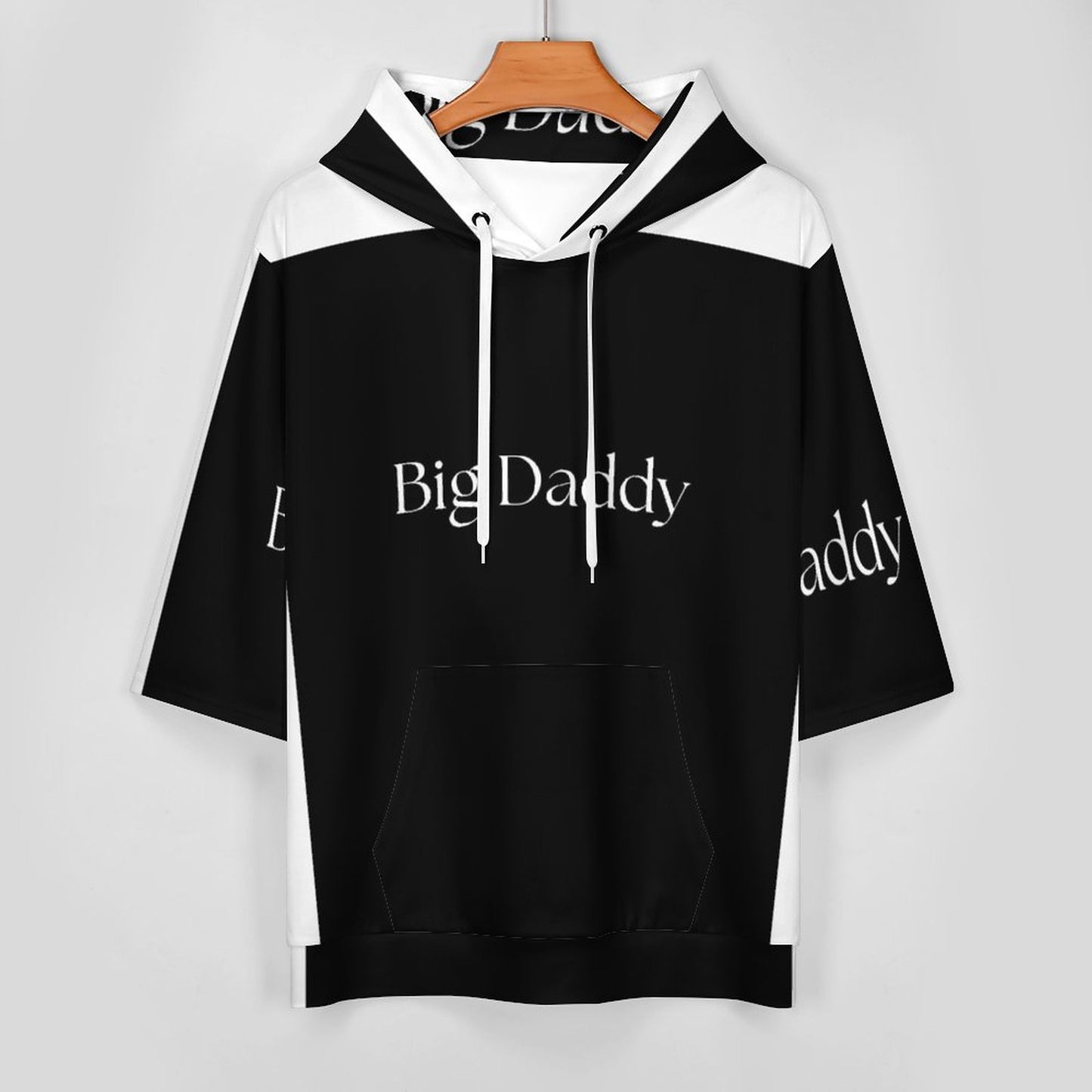 Half Sleeve Hoodie***S-XL-BIG DADDY