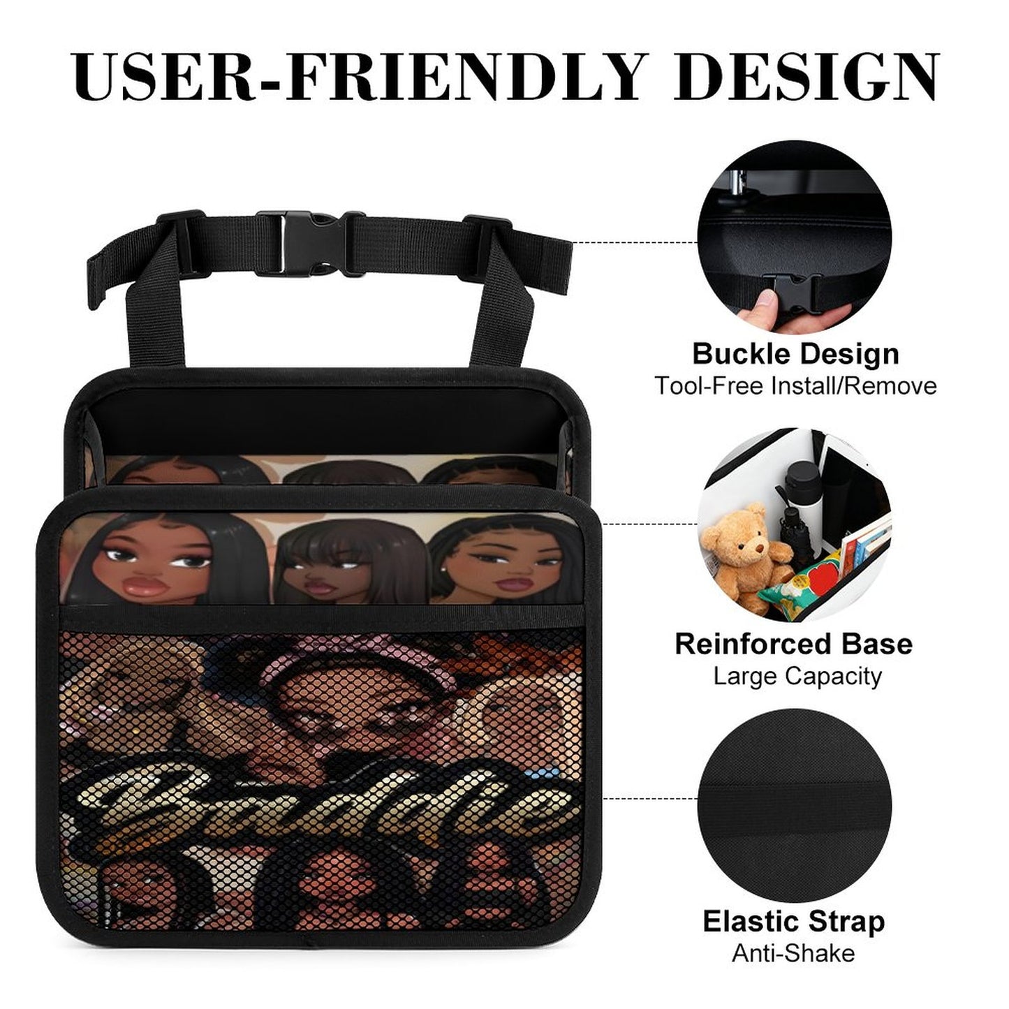 Car Seat Storage Bag(All-Over Printing)