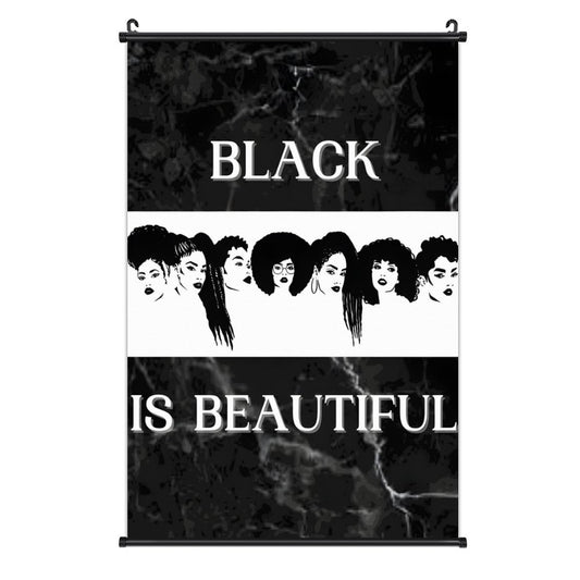 Canvas Hanging Poster with Scrolls-16"x24"/ 40x60cm