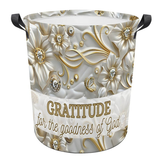 Oxford Collapsible Laundry Basket