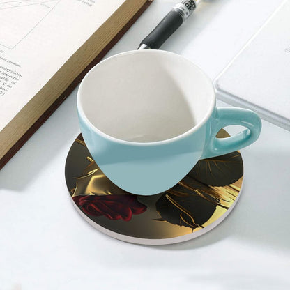 Round Ceramic Coaster