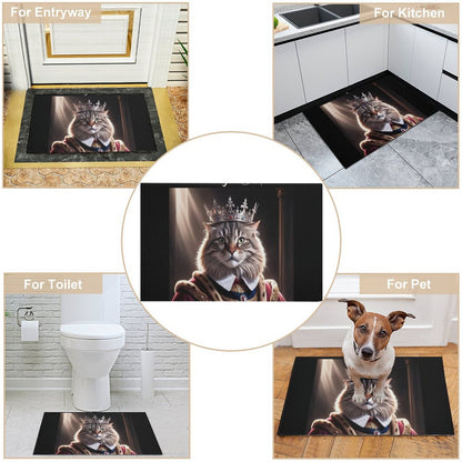 Crystal Velvet Bedroom Floor Mat