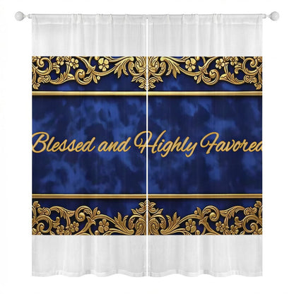 Sheer Curtain(All-Over Printing)