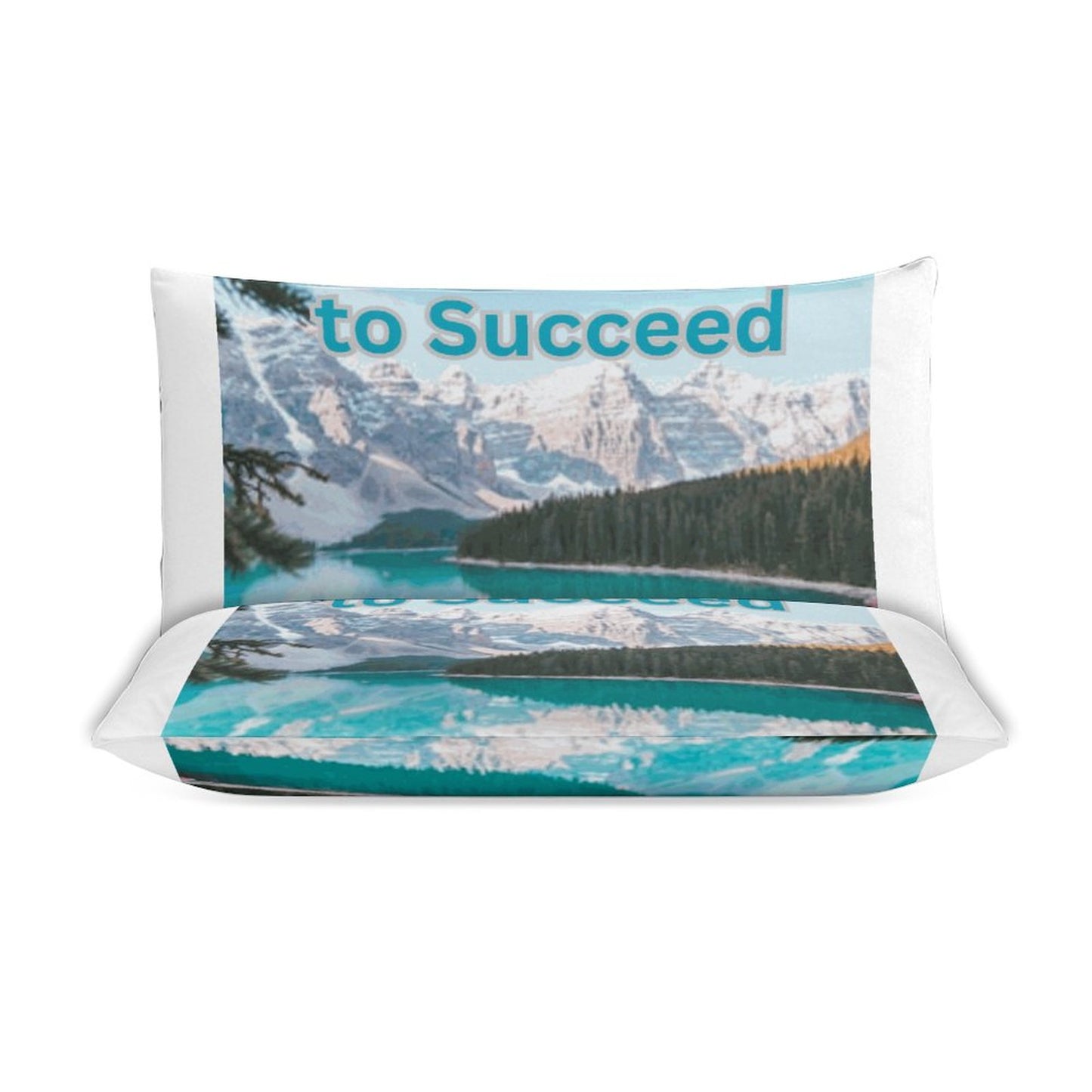 3-Piece Bedding Set-86"×70"/ 218×177cm (Dual-sidede Printing)
