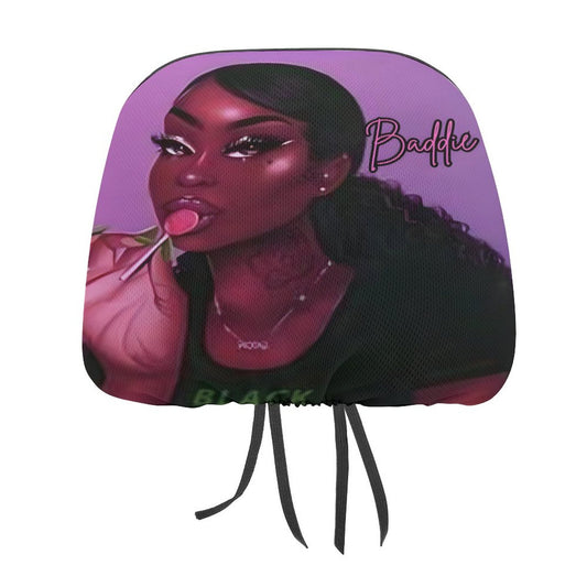Custom Car Headrest Covers