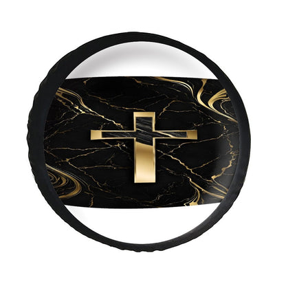 Leather Tire Cover(One-sided Printing)