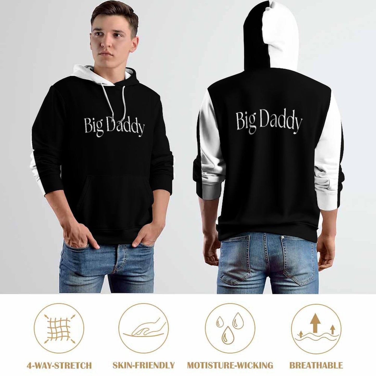 Hoodie for Men-BIG DADDY