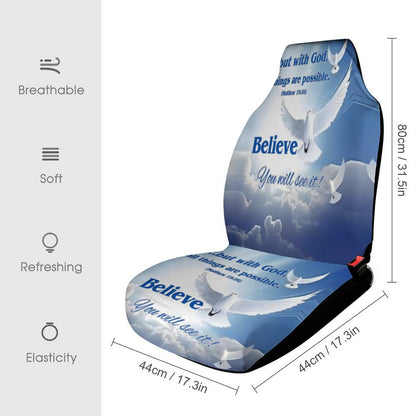 Car Seat Cover Protector-BELIEVE