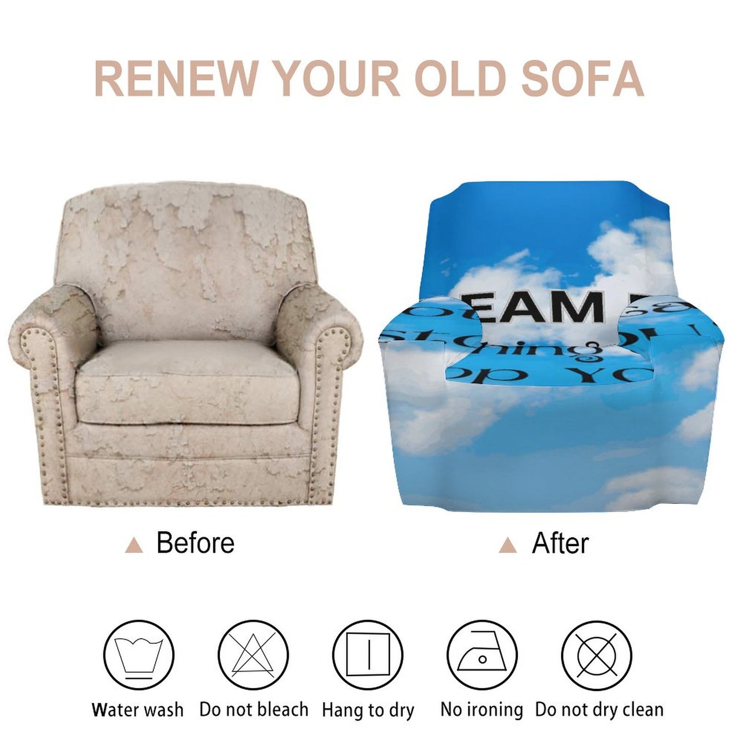 Single Sofa Cover