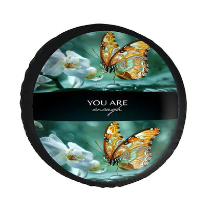 Leather Tire Cover(One-sided Printing)