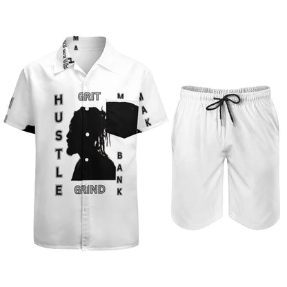 Hawaiian Print Suits for Men (All-Over Printing)