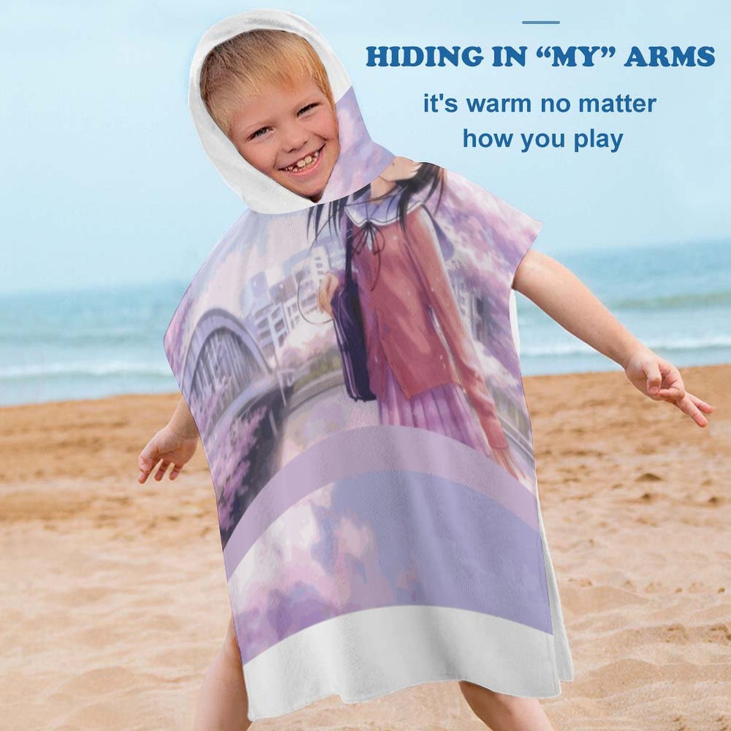 Hooded Towel for Kids (All-Over Printing)