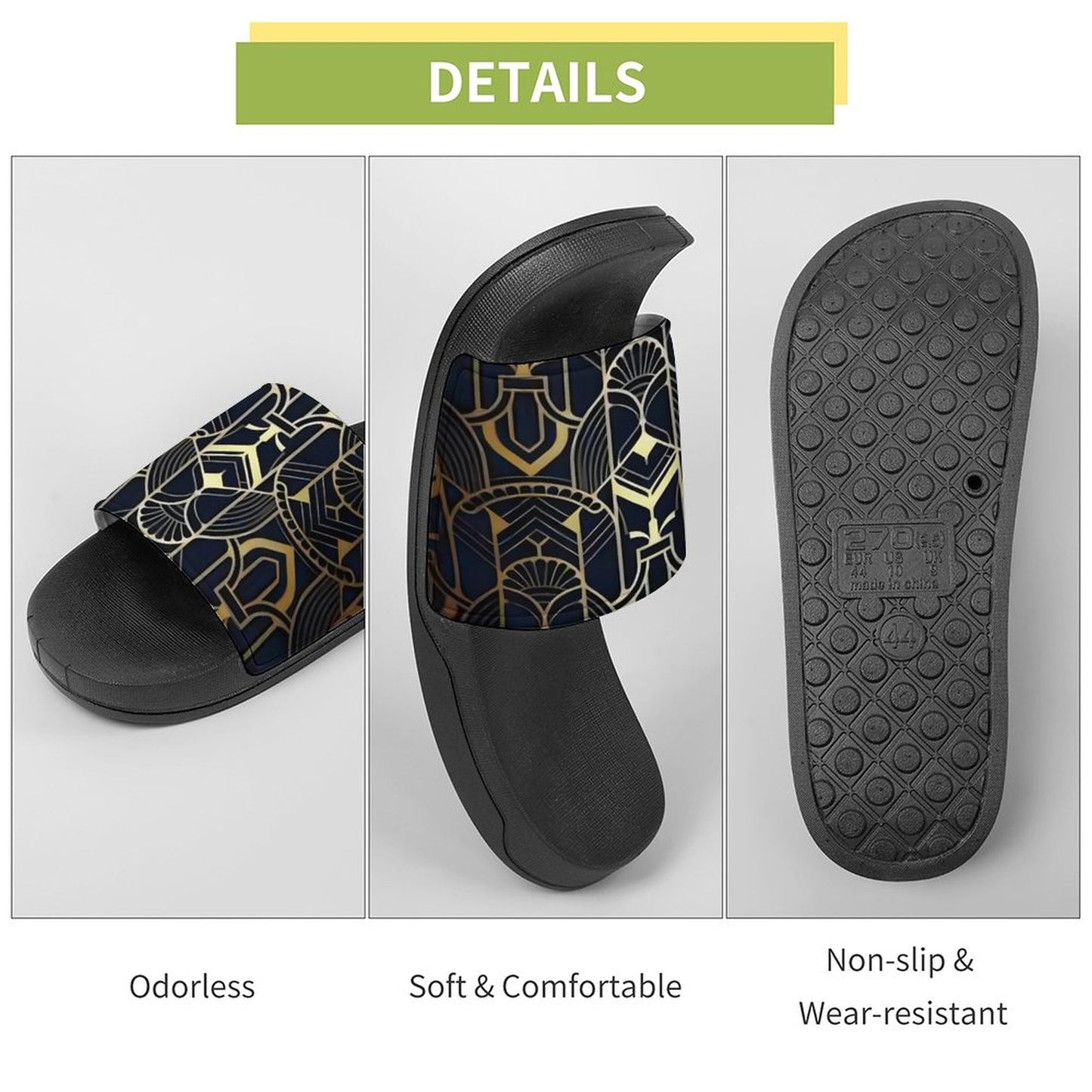 Personalized Casual UnisexPVC Slippers