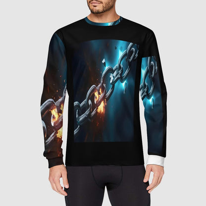 Men's Workout Top Long Sleeve DS017 (All-Over Printing)