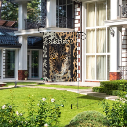 Personalized Flax Garden Flag (Identical Dual-sided Printing)