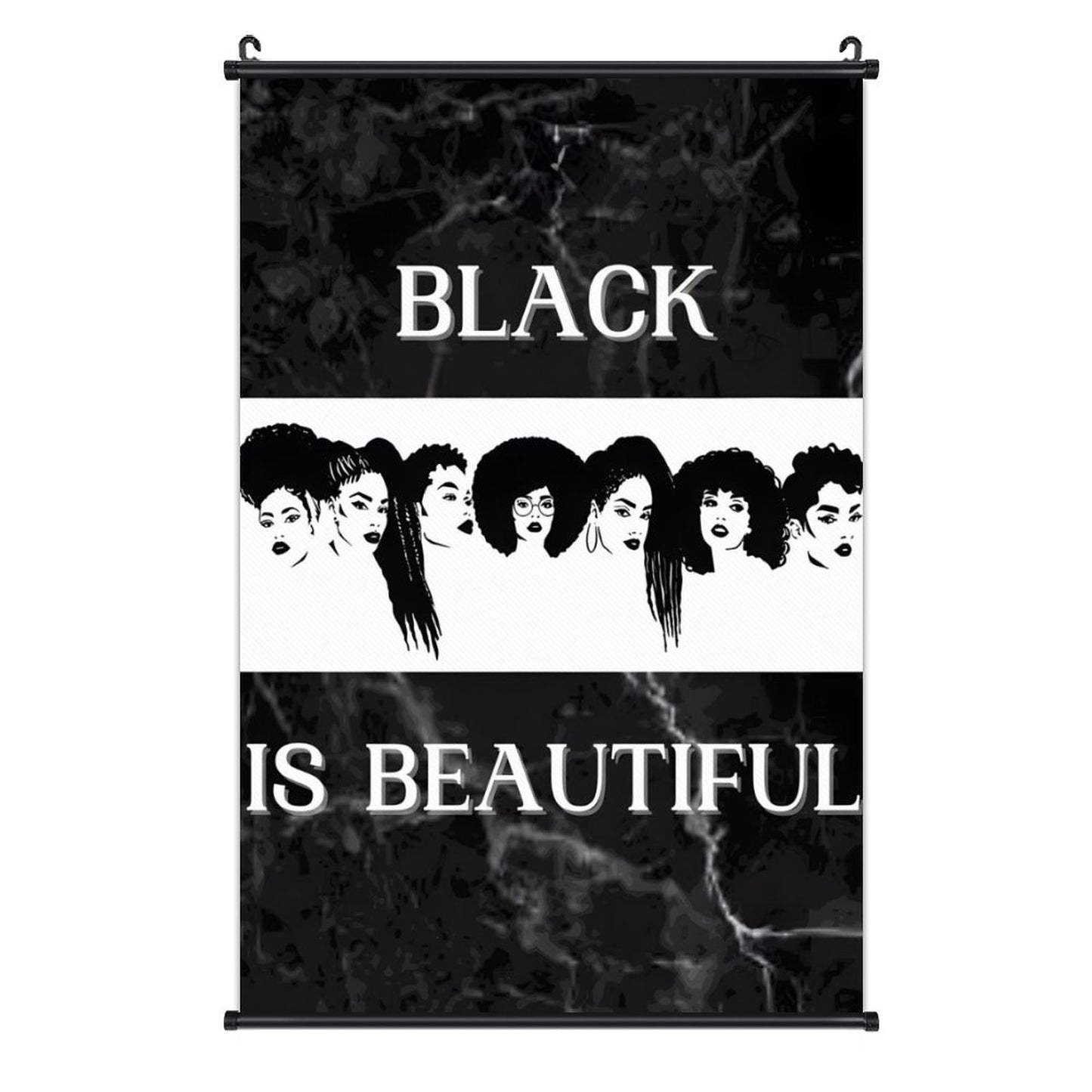 Canvas Hanging Poster with Scrolls-16"x24"/ 40x60cm