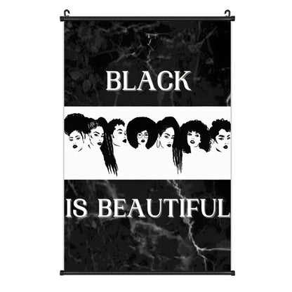 Canvas Hanging Poster with Scrolls-16"x24"/ 40x60cm