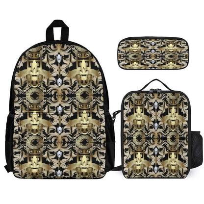 Set of 3 Bags (Shoulder Bag Lunch Bag & Pencil Pouch)