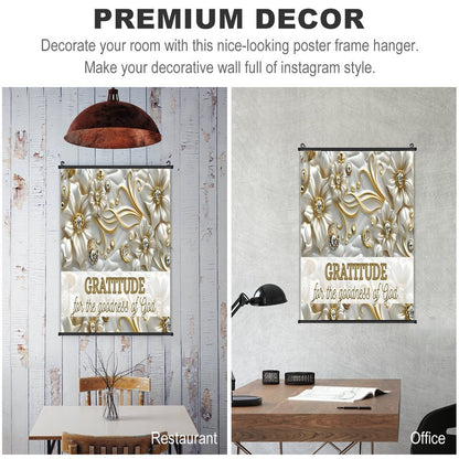 Canvas Hanging Poster with Scrolls-16"x24"/ 40x60cm