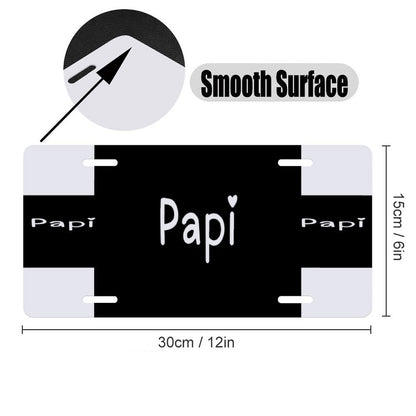Car License Plate-11.8”x5.9”