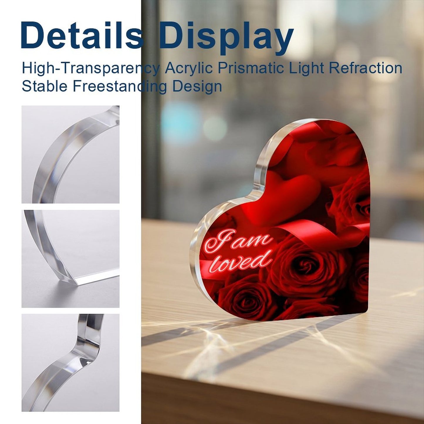 Acrylic Vertical Ornament(One-sided Printing)