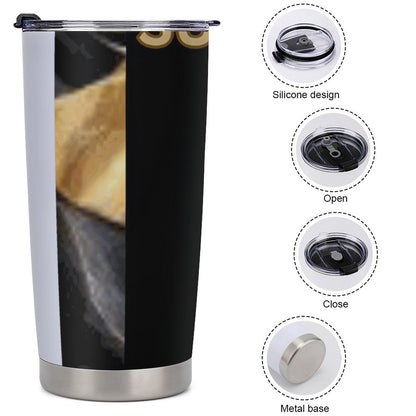 Car Travel Coffee Mug with Lid (All-Over Printing)