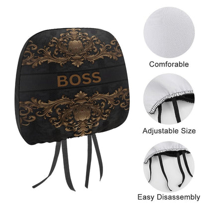 Custom Car Headrest Covers