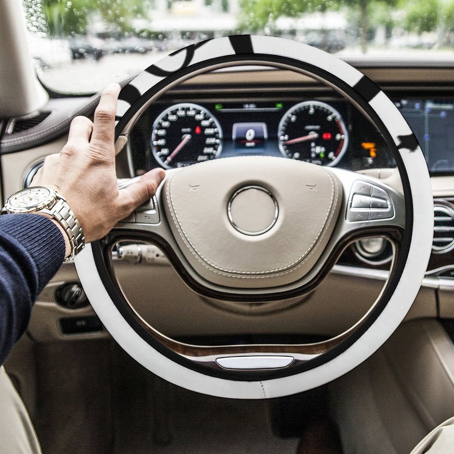 Car Steering Wheel Cover