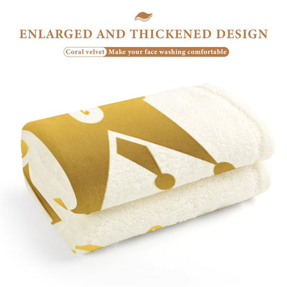 Coral Velvet Towel
