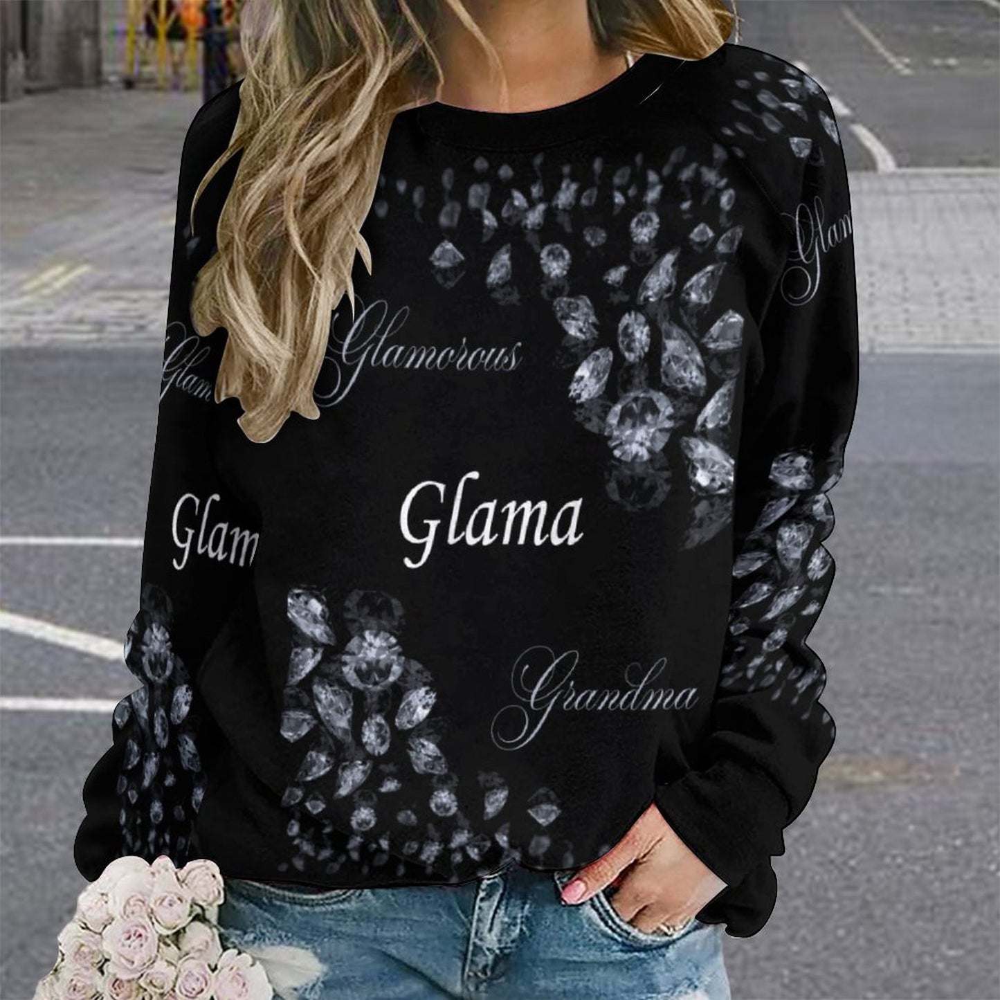 280gsm Custom Sweatshirt Designs Raglan Style RHDEC2 (All-Over Printing)