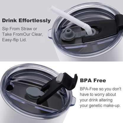 Car Travel Mug Set with Cleaning Kit (590ml/20oz)