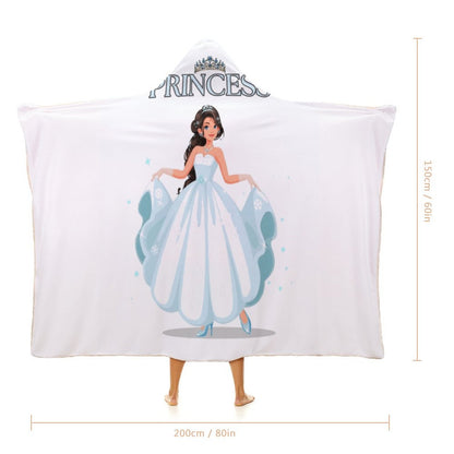Wrap Hooded Blanket-60"x80"/ 150x200cm