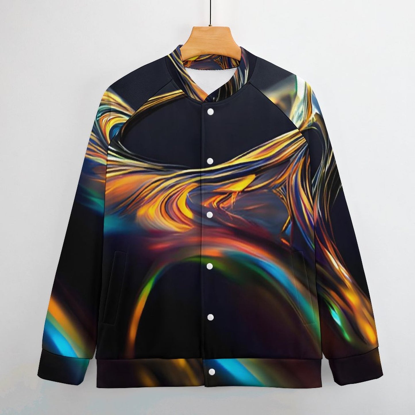 Men's Baseball Jacket (All-Over Printing)