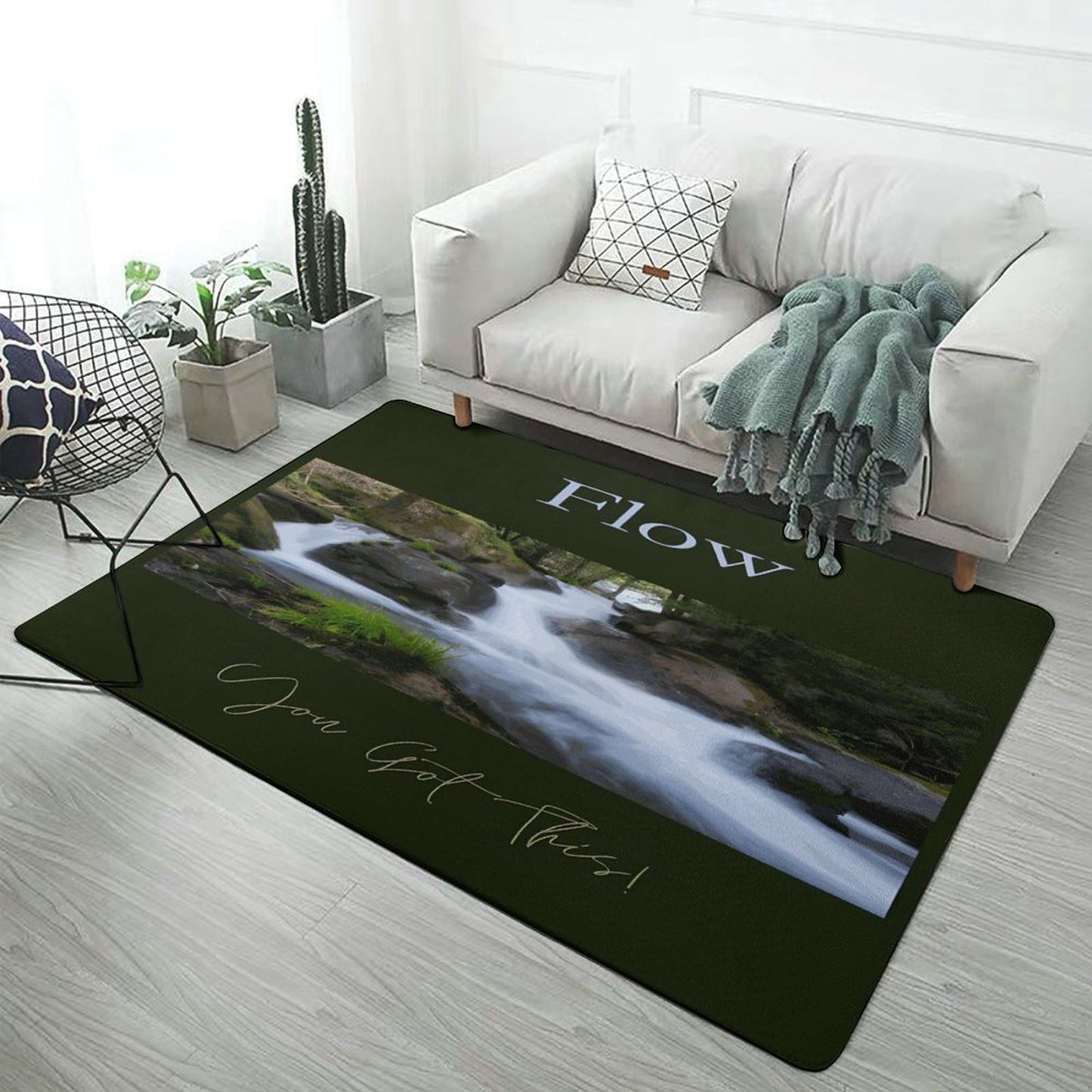 Coral Velvet Floor Mat for Home-60"x40"
