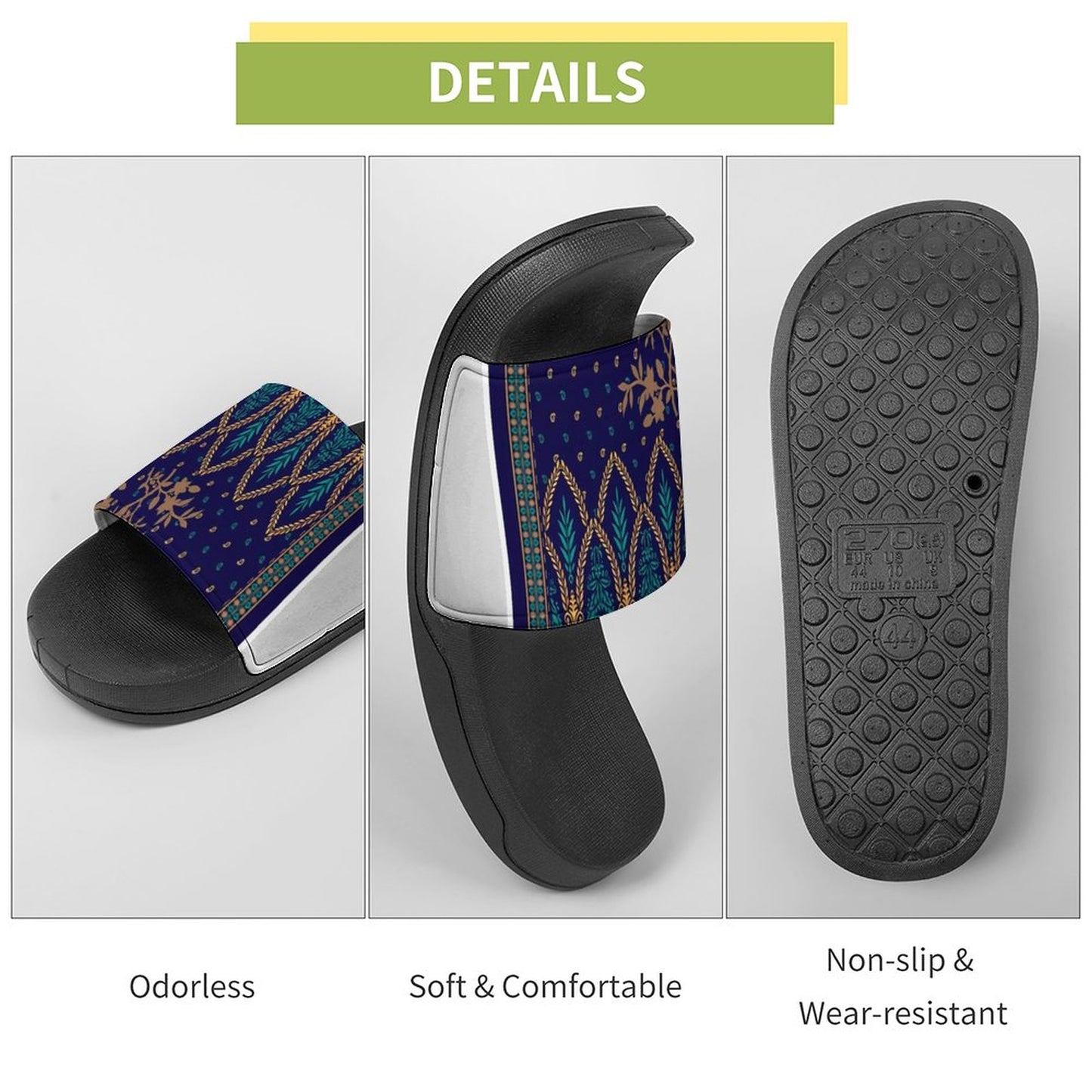 Personalized Casual UnisexPVC Slippers