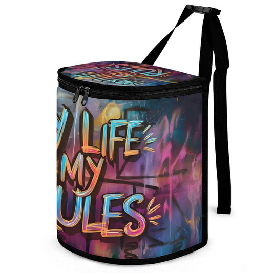 Collapsible Car Trash Bin
