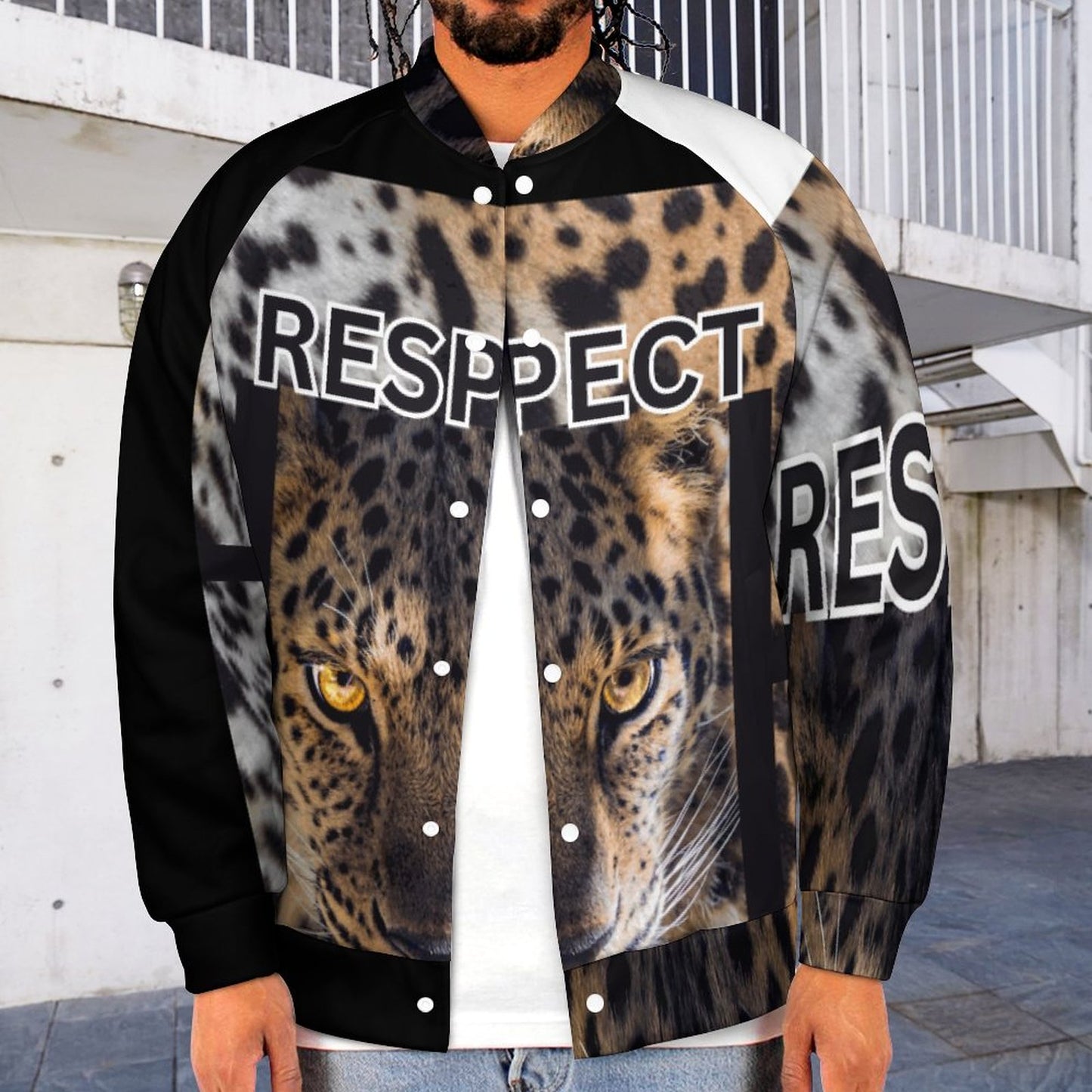 Men's Baseball Jacket (All-Over Printing)