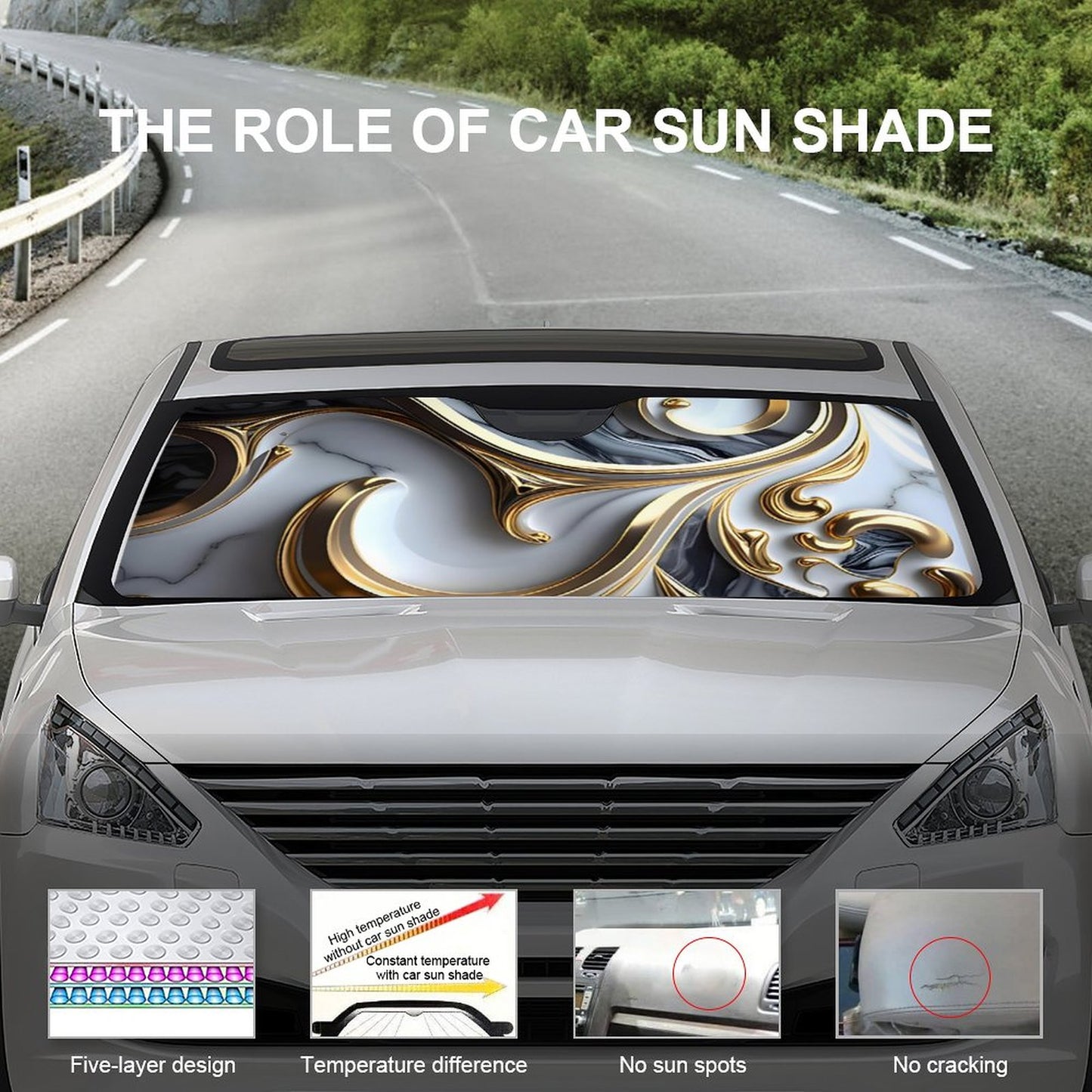 Car Cool with Sun Shades