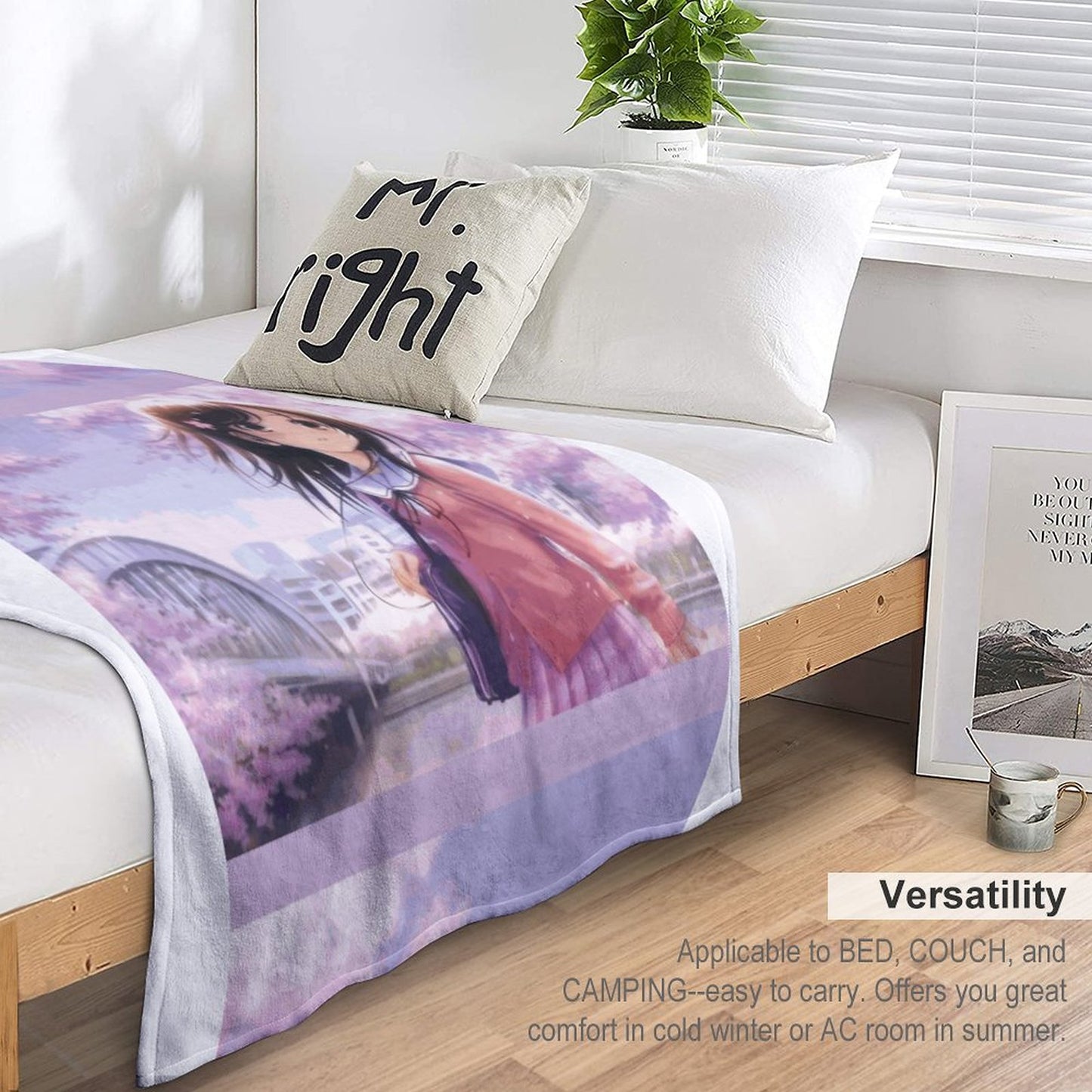 280gsm Flannel Blanket-50"x60" (Dual-sided Printing)