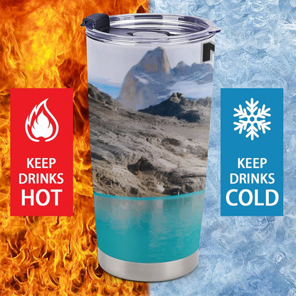 Car Travel Coffee Mug with Lid (All-Over Printing)