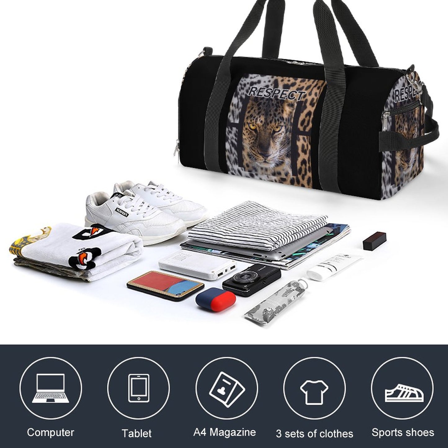 Gym bag A017 Large Capacity Sports Duffel