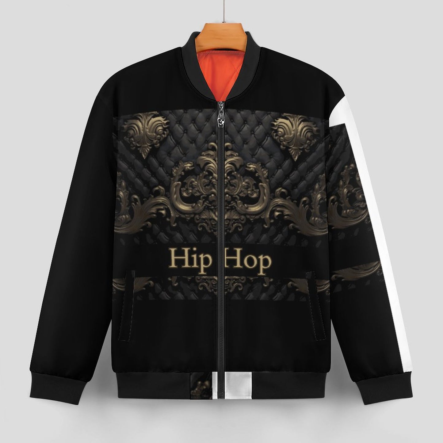 180gsm Zipper Bomber Jacket BMJ (All-Over Printing)