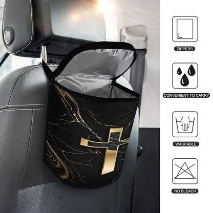 Collapsible Car Trash Bin