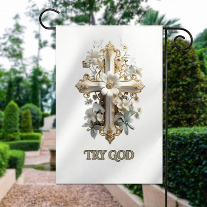 Garden Flag (2 Pics on 2 Sides)-12"x18"