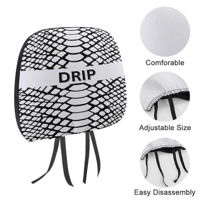 Custom Car Headrest Covers