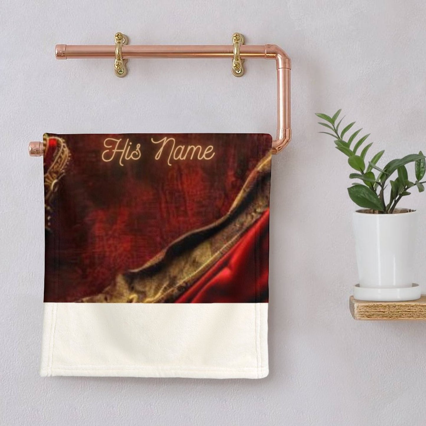 Coral Velvet Towel