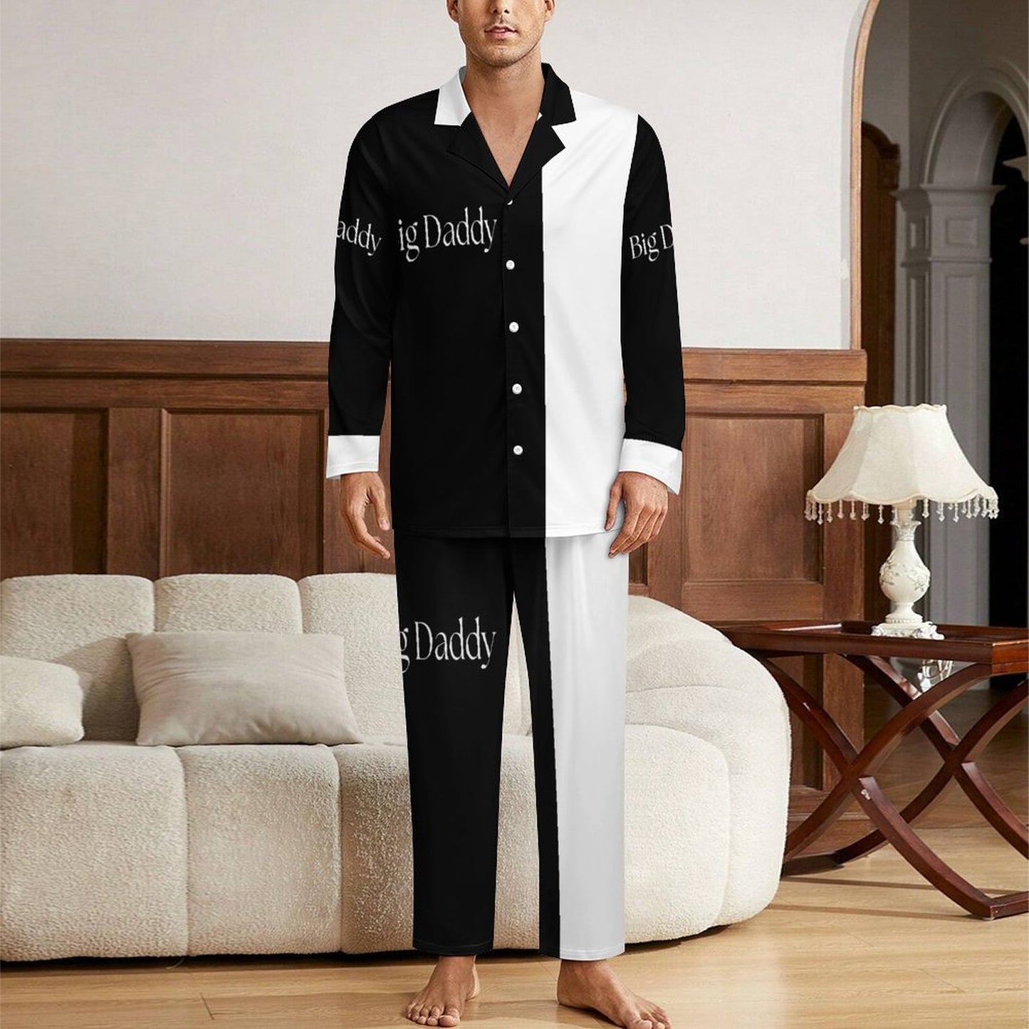 Men's Long-Sleeve Pajama Set (BIG DADDY)