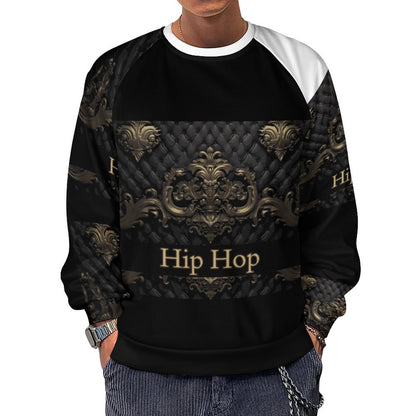 280gsm Men's Crewneck Sweatshirt Raglan A27H (All-Over Printing)