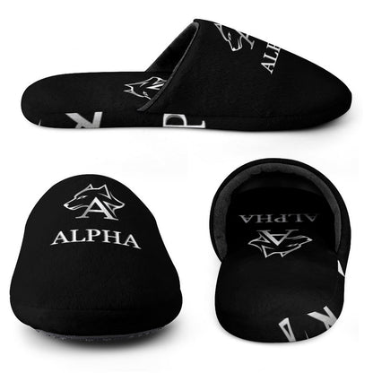 Flannel Men's Cotton Slippers